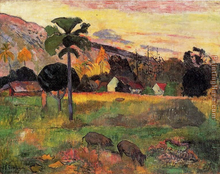 Come Here painting - Paul Gauguin Come Here art painting